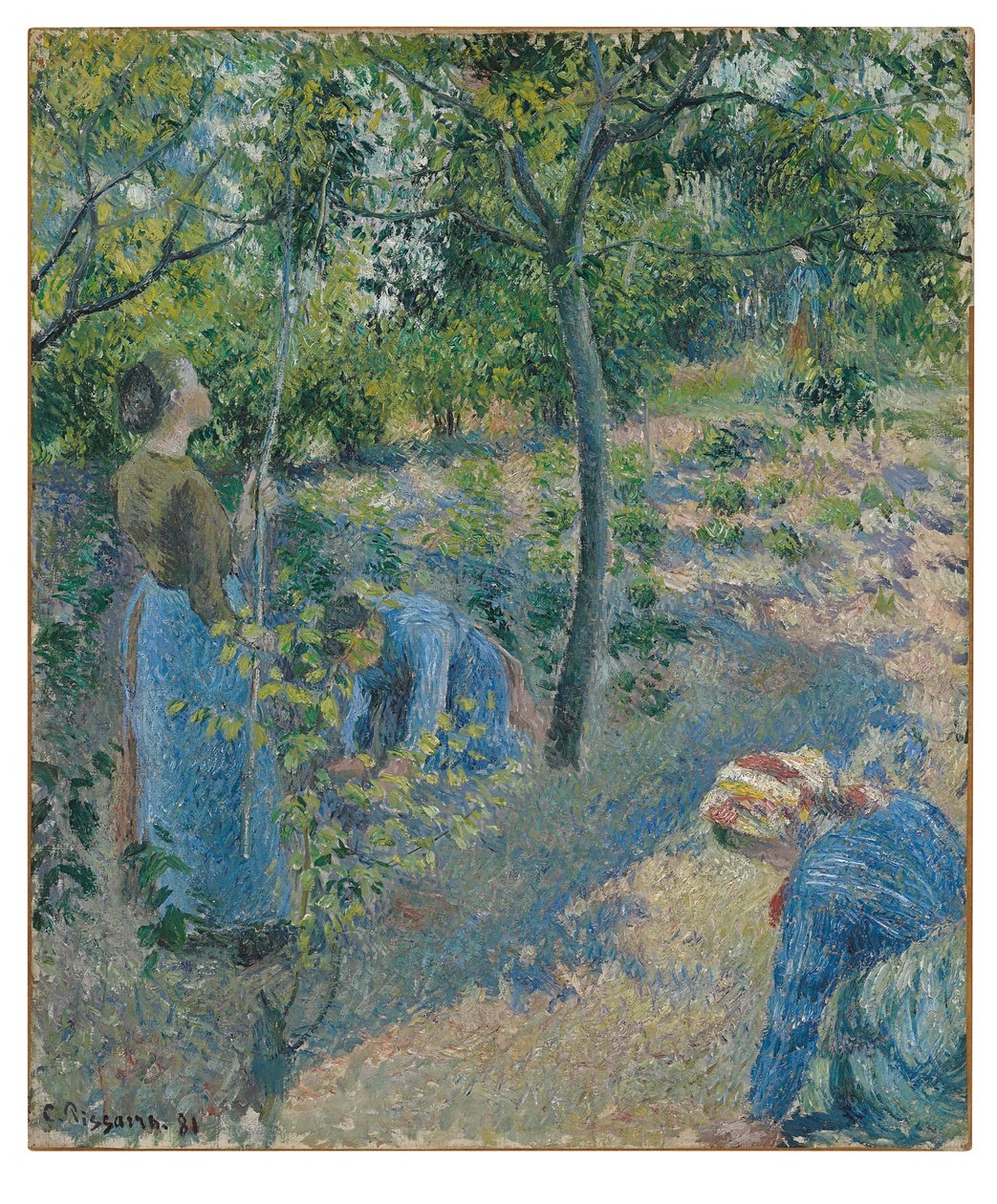 Epleplukking av Camille Jacob Pissarro