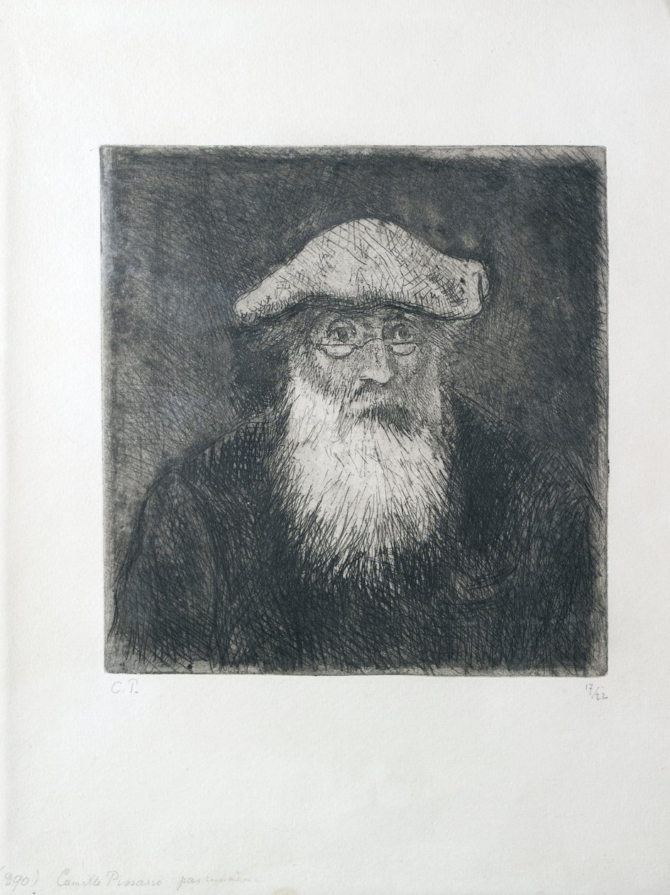 Camille Pissarro, for seg selv, c1890 av Camille Pissarro