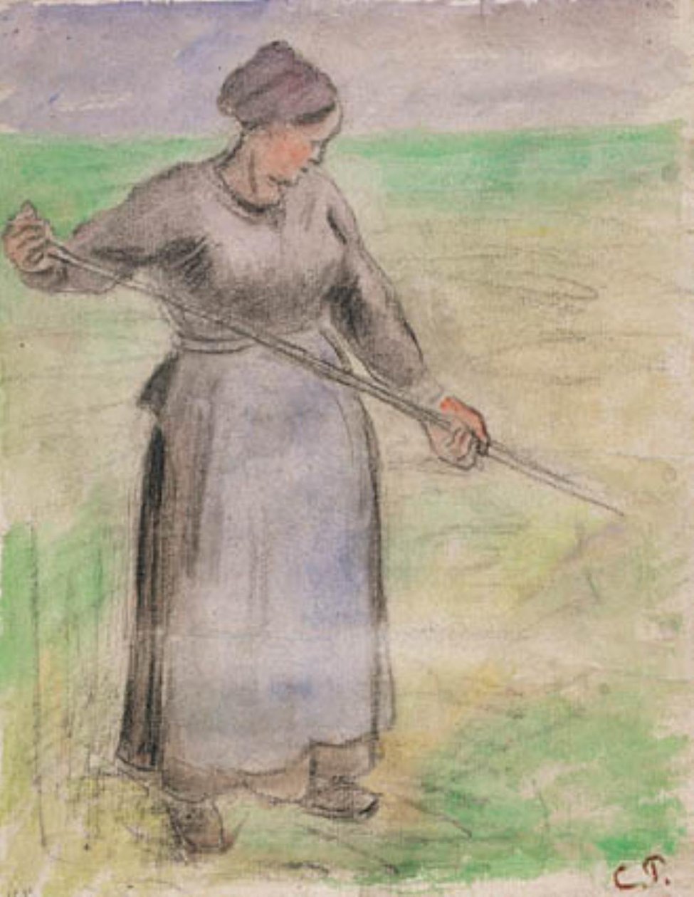 Hømaker av Camille Pissarro