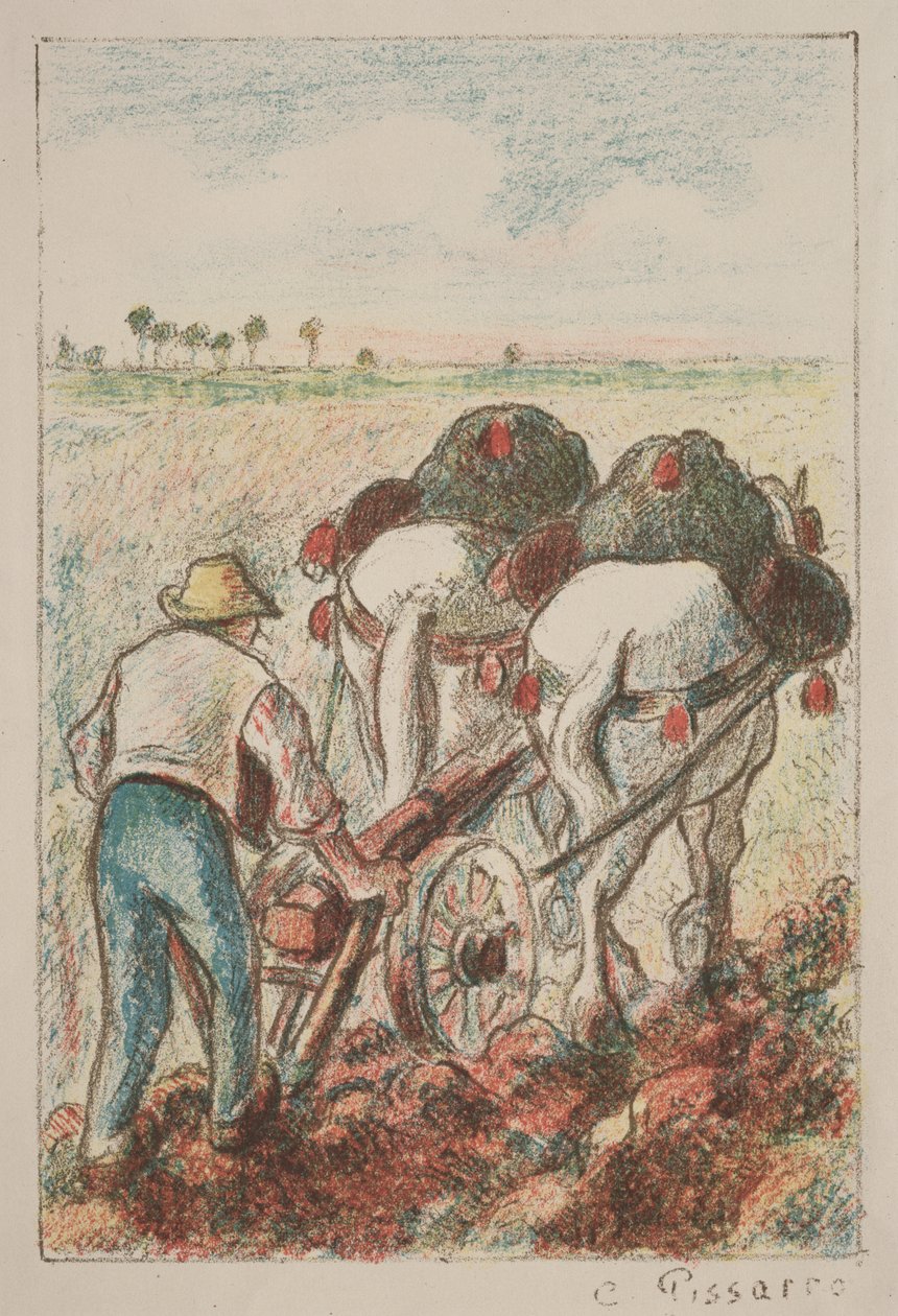 Plogen av Camille Pissarro