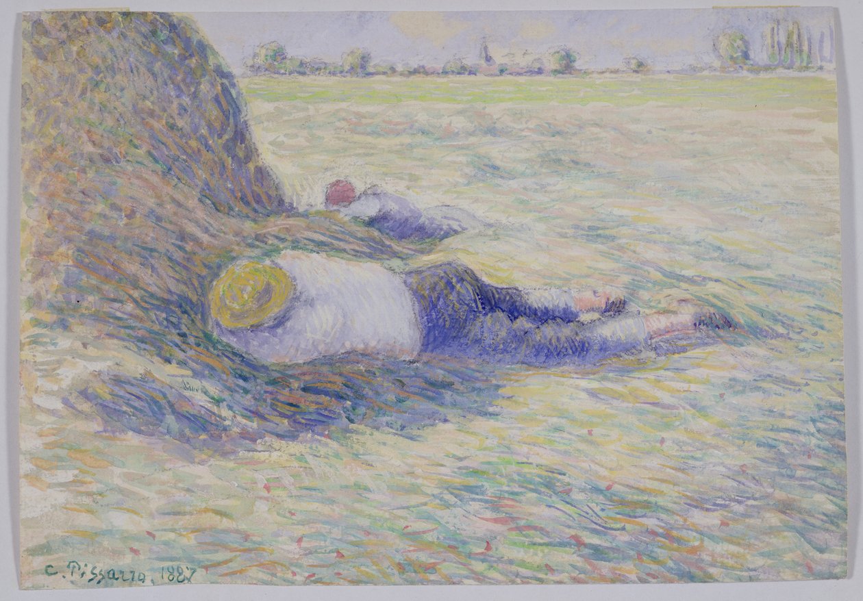 Middagshvile av Camille Jacob Pissarro