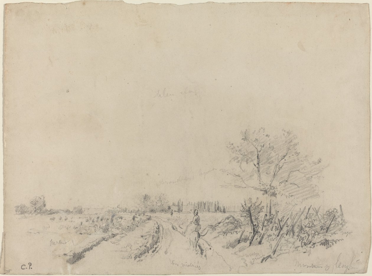 Montmorency Road av Camille Pissarro
