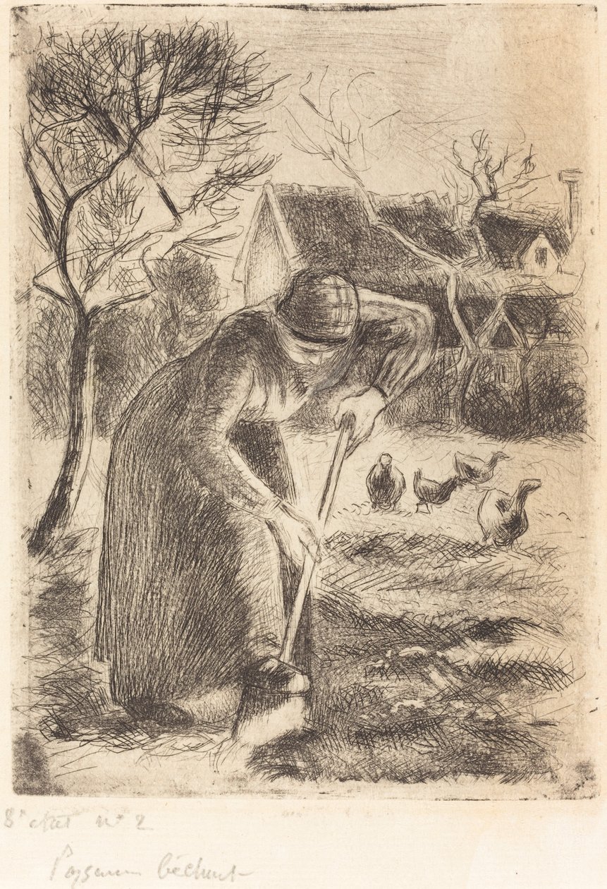 Bondearbeid av Camille Pissarro