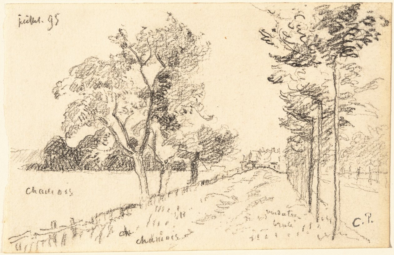 Oppkjørselen av Camille Pissarro