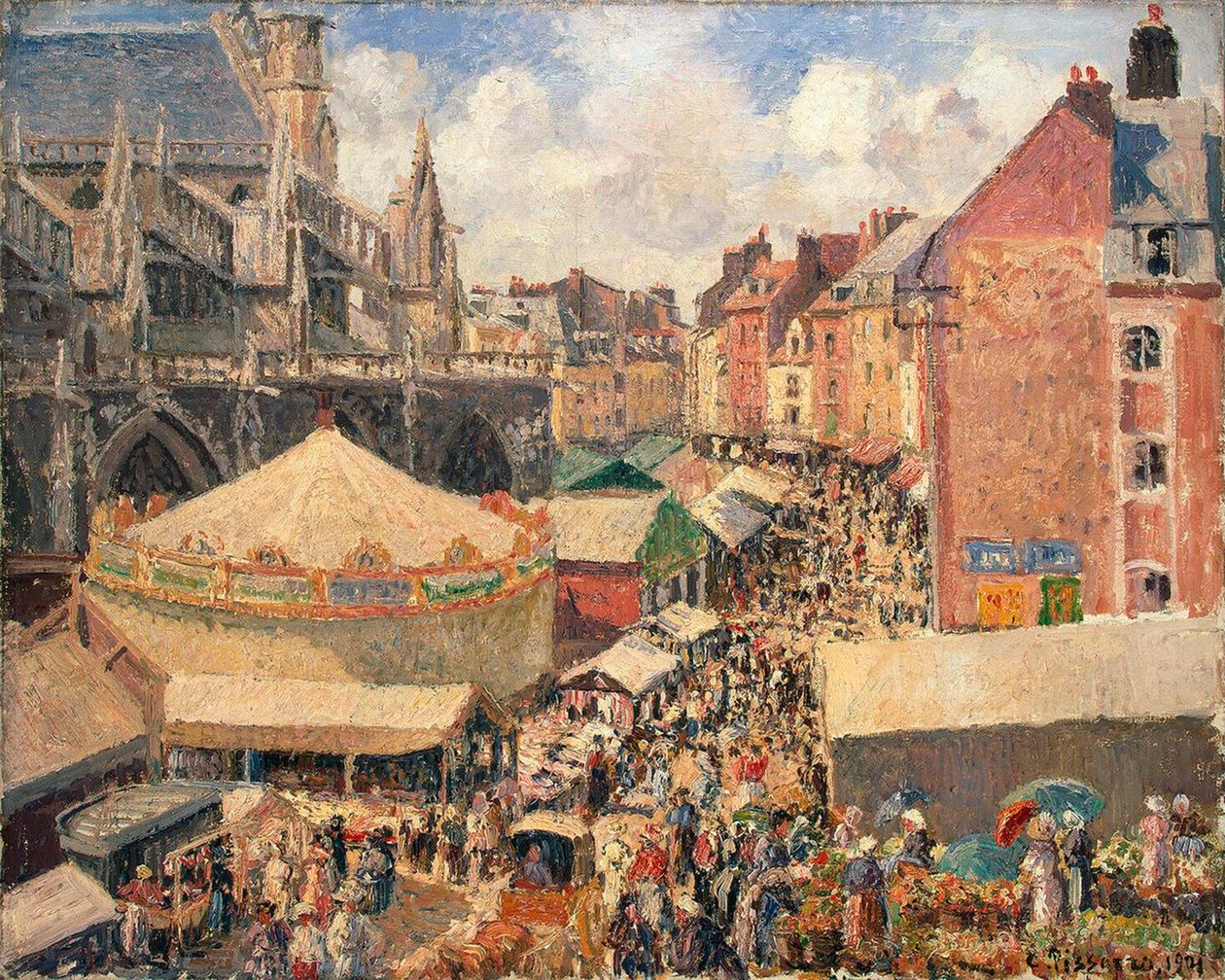 Messen i Dieppe, Sunny Morning