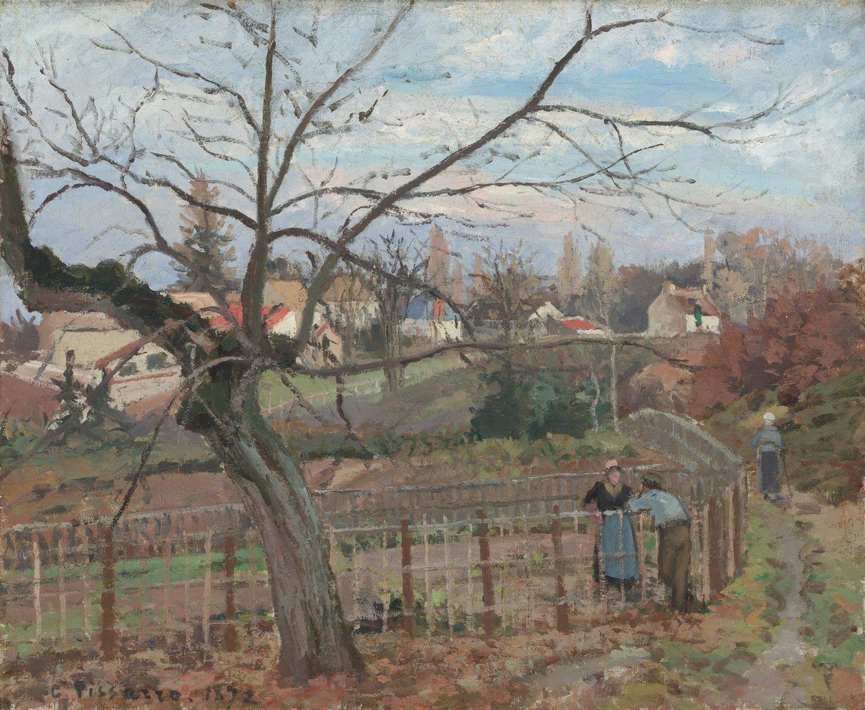 Gjerdet av Camille Pissarro