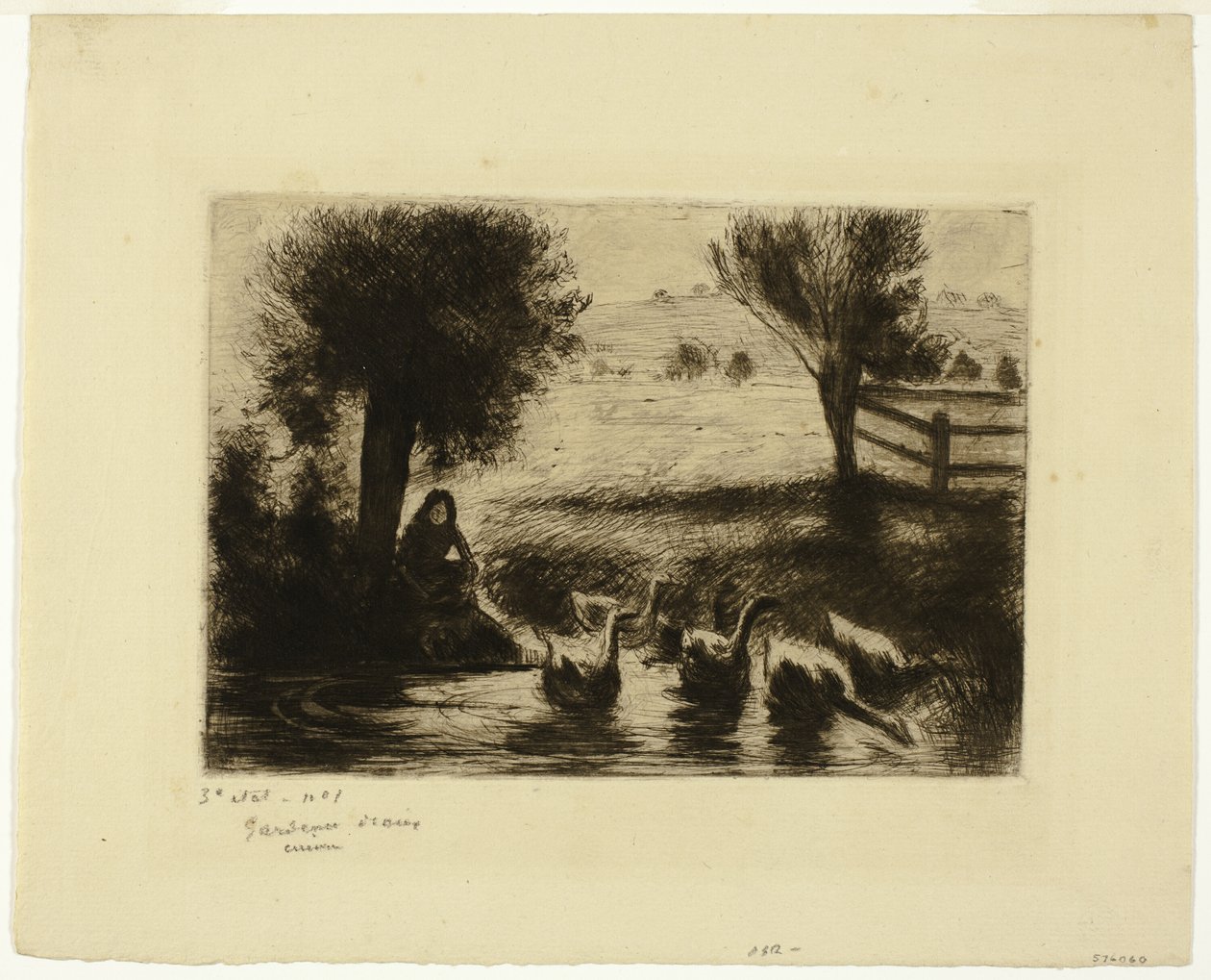 Gjessene av Camille Pissarro