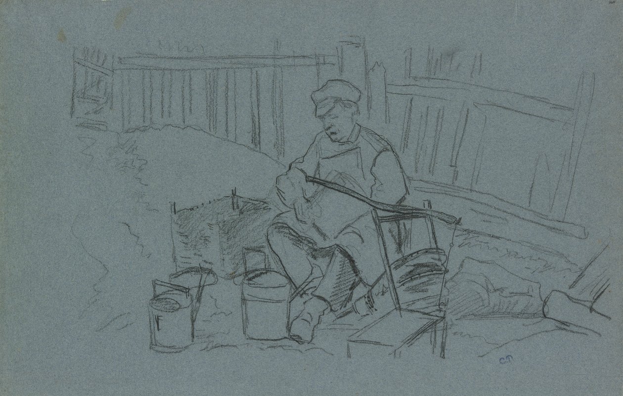 Triks med verktøyene hans av Camille Pissarro
