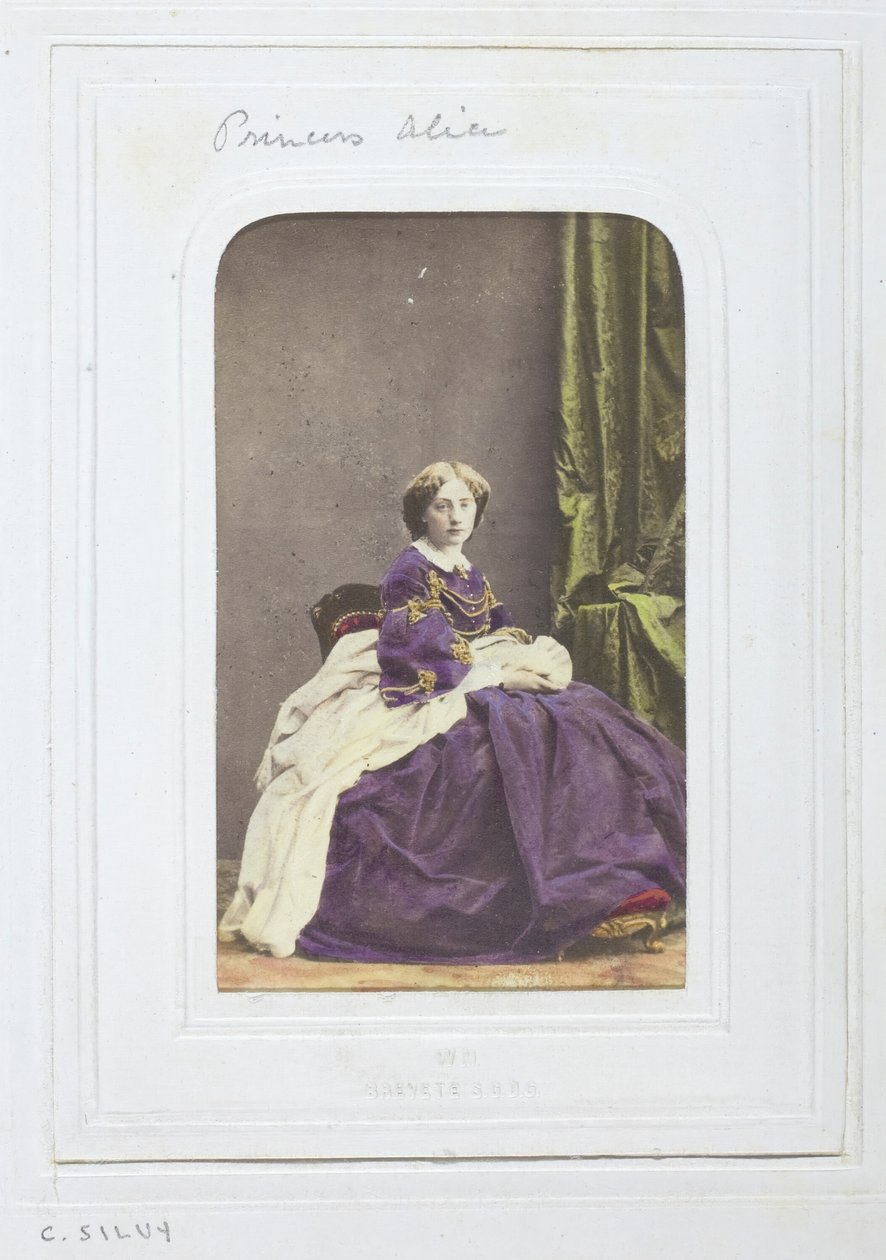 Prinsesse Alice, 1860-69. av Camille Silvy