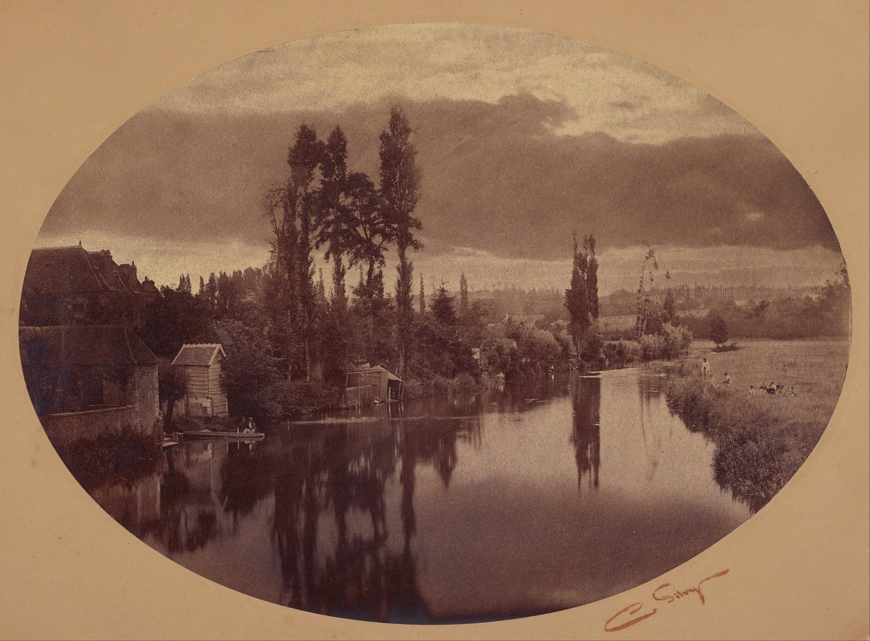 Elvescene av Camille Silvy