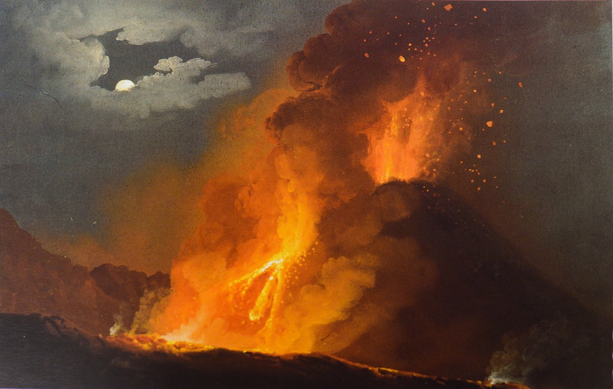 Vesuvius krater av Camillo de Vito