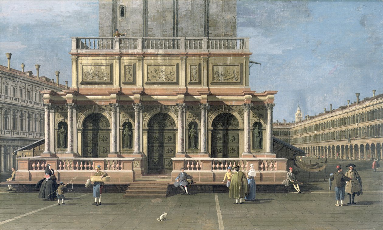 Loggetta, Venezia av Giovanni Antonio Canal