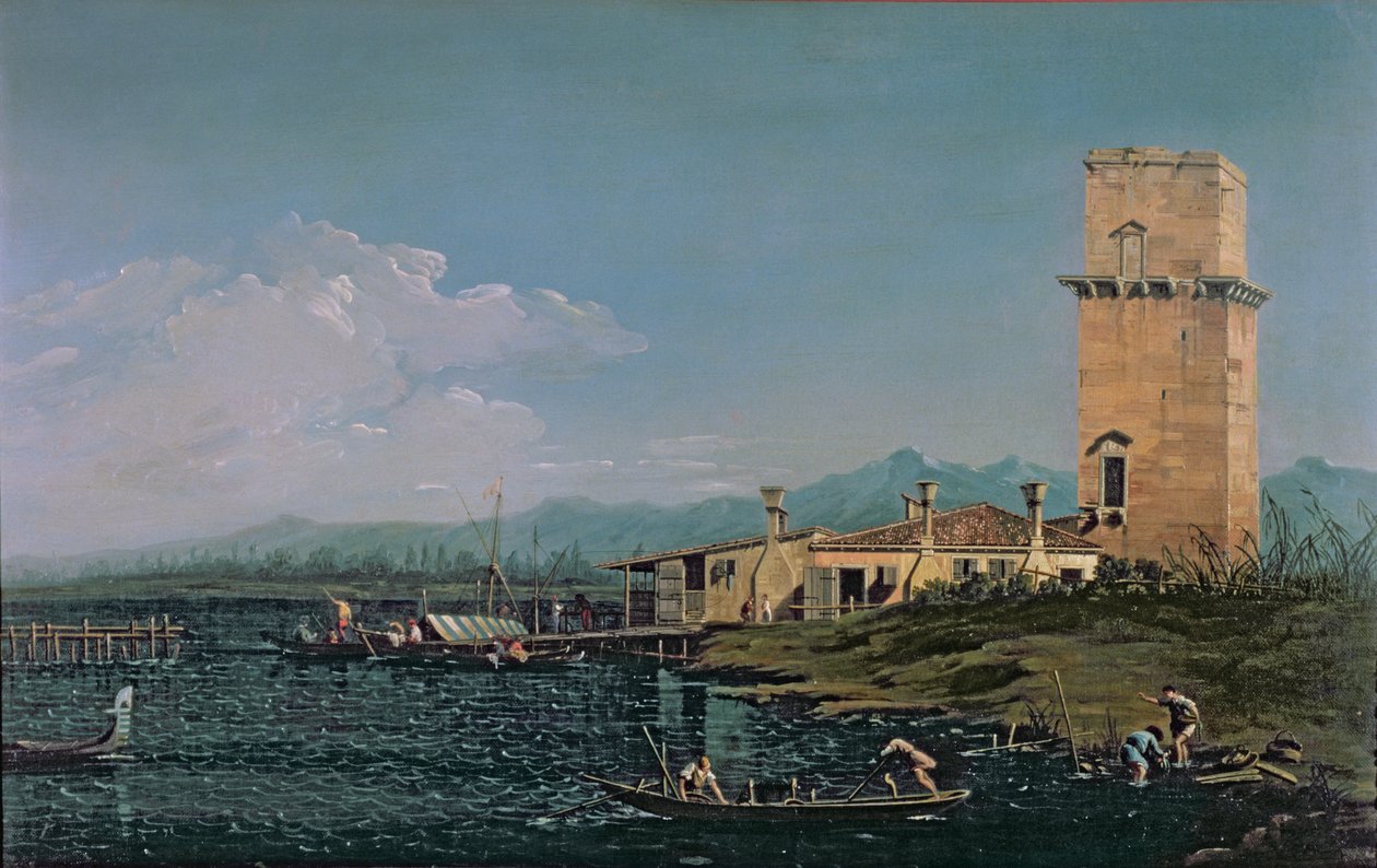Tårnet i Marghera av Giovanni Antonio Canal