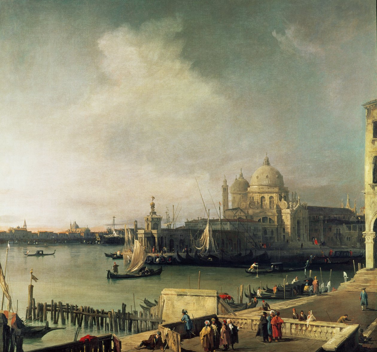 Utsikt over Venezia av Giovanni Antonio Canal