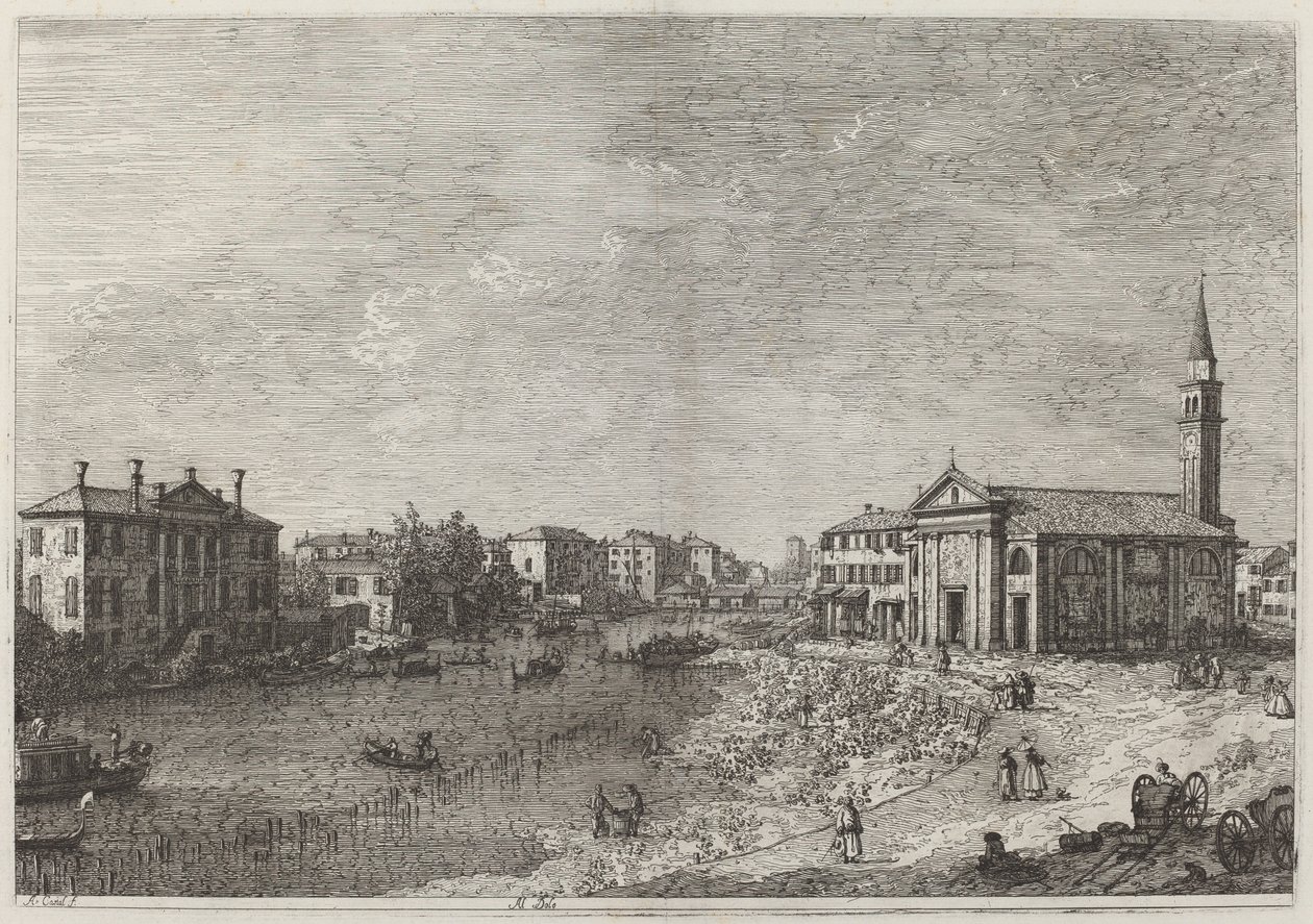 Al Dolo av Canaletto