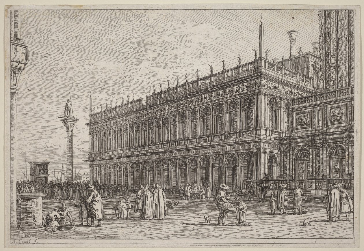 Libreria. V. av Canaletto