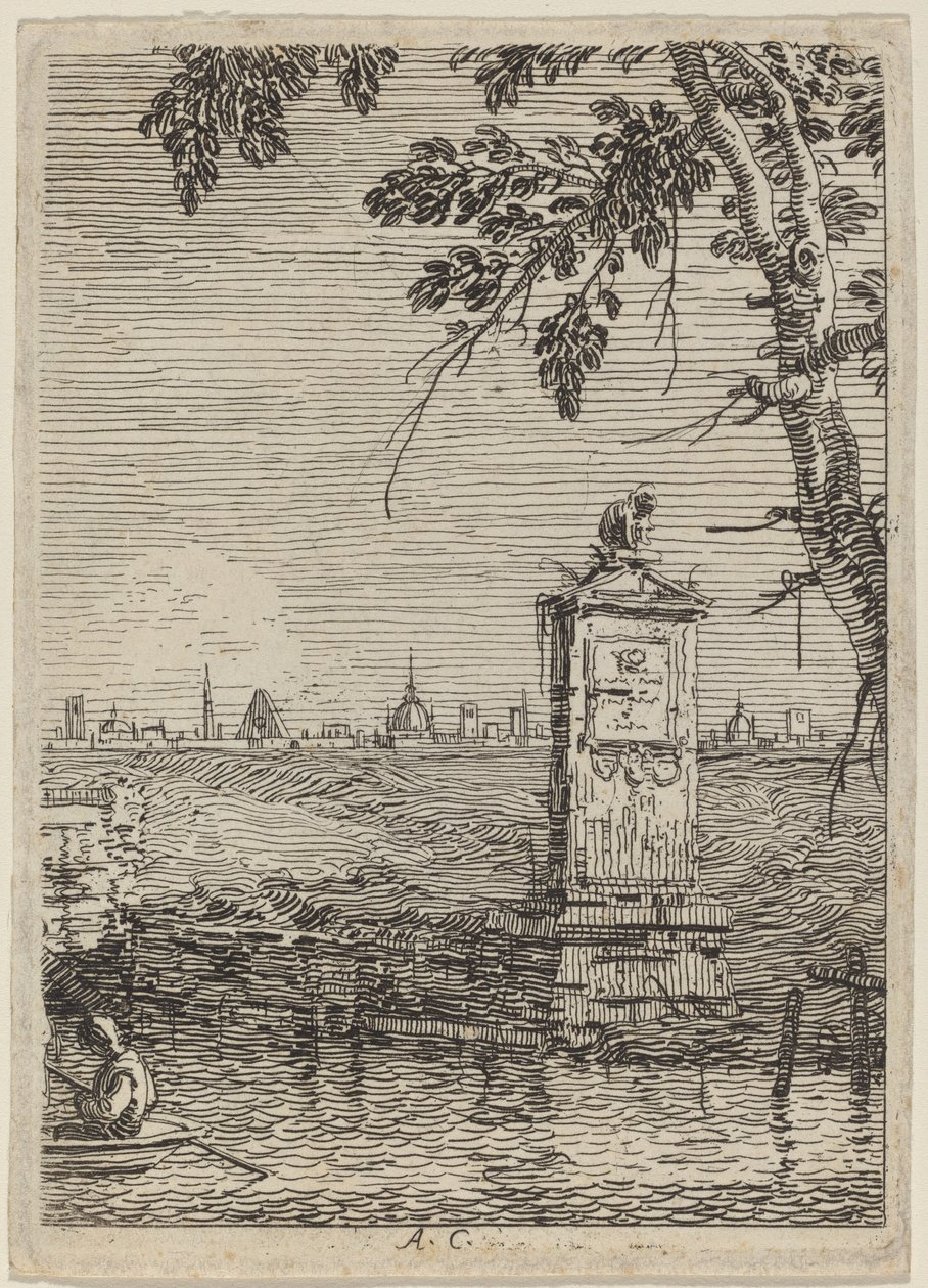 Det lille monumentet av Canaletto