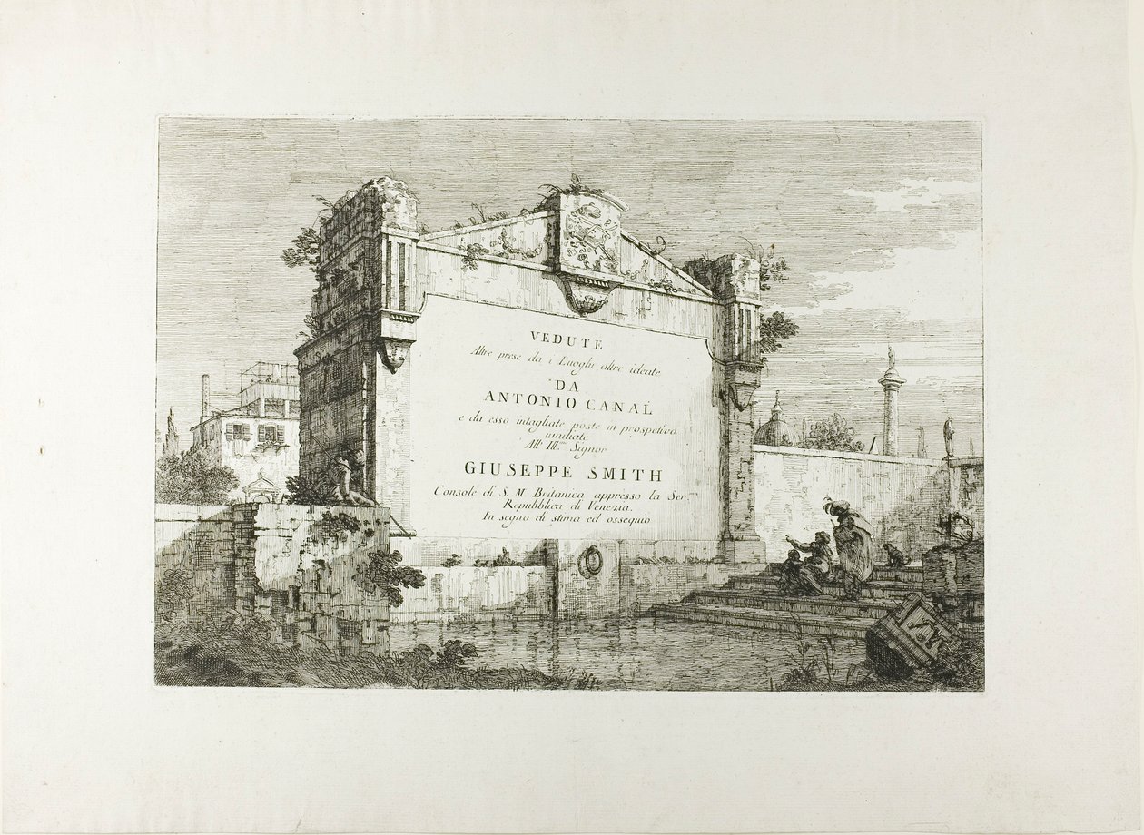 Tittelside, fra Vedute av Canaletto