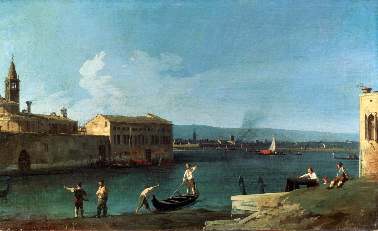 Utsikt over Venezia, 1700-tallet av Giovanni Antonio Canal