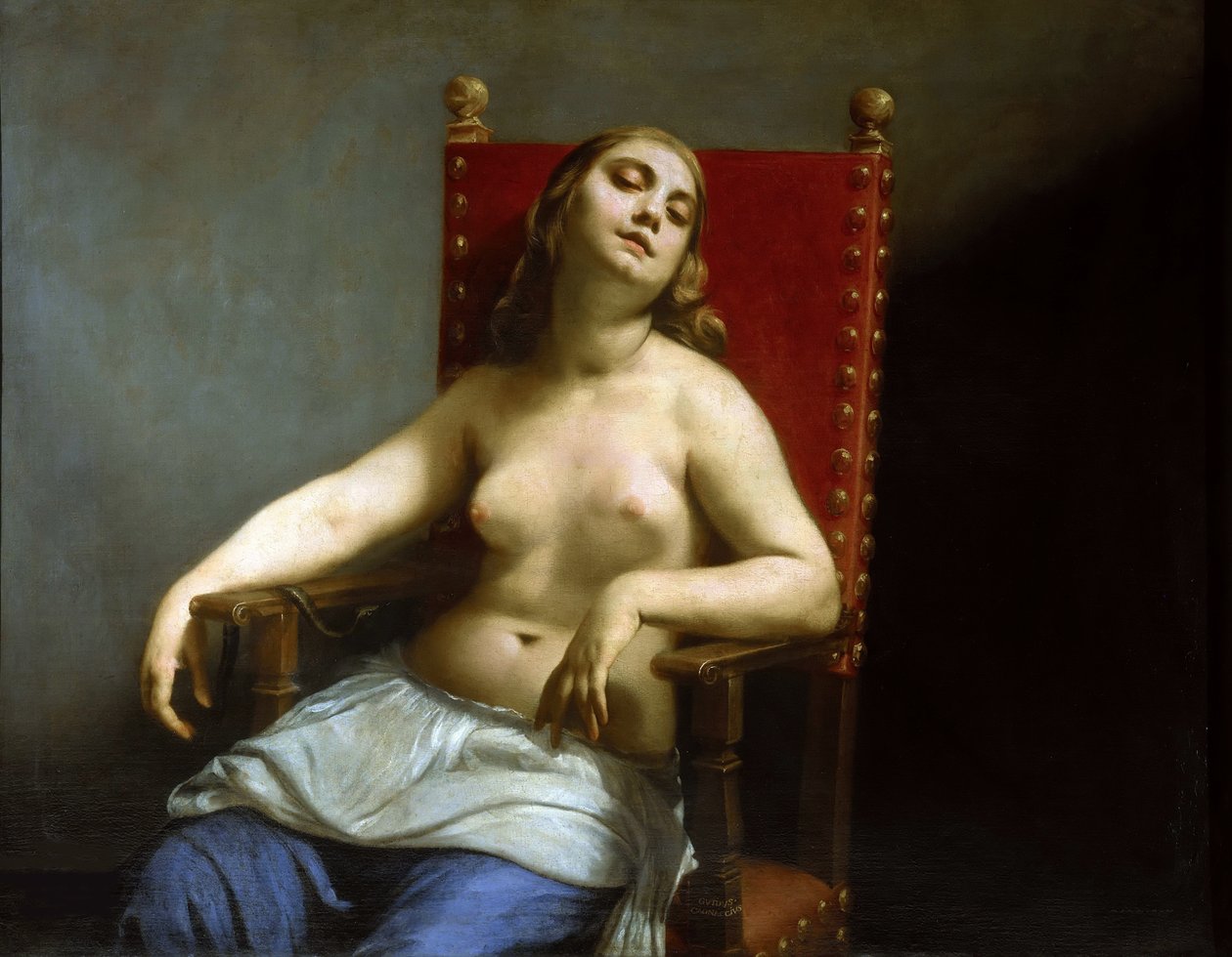 Kleopatras død, 1660. av Canlassi