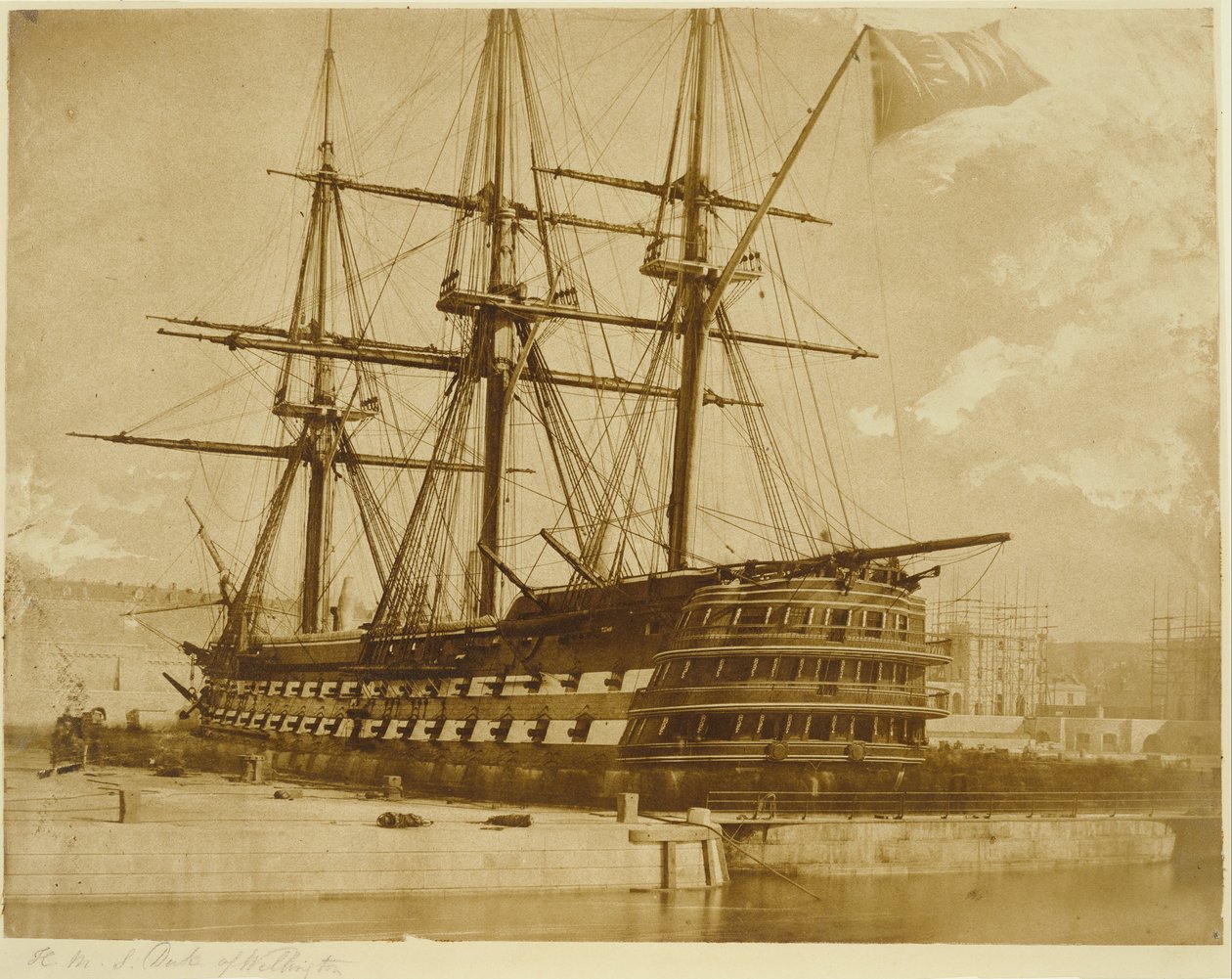 H.M.S. Hertugen av Wellington av Linnaeus Tripe