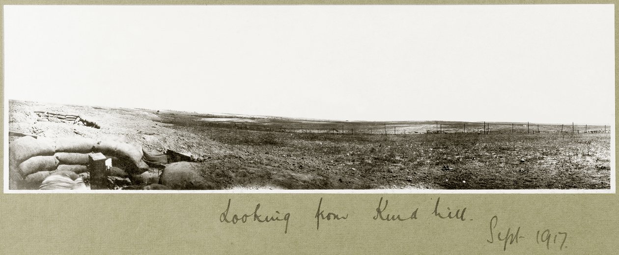 Ser fra Kurd Hill, september 1917 av Capt. Arthur Rhodes