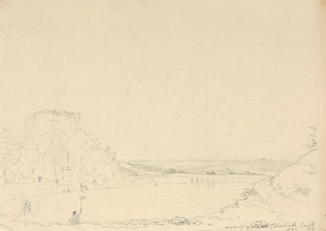 Archery Ground, Carisbrooke, Isle of Wight av Capt. Thomas Hastings