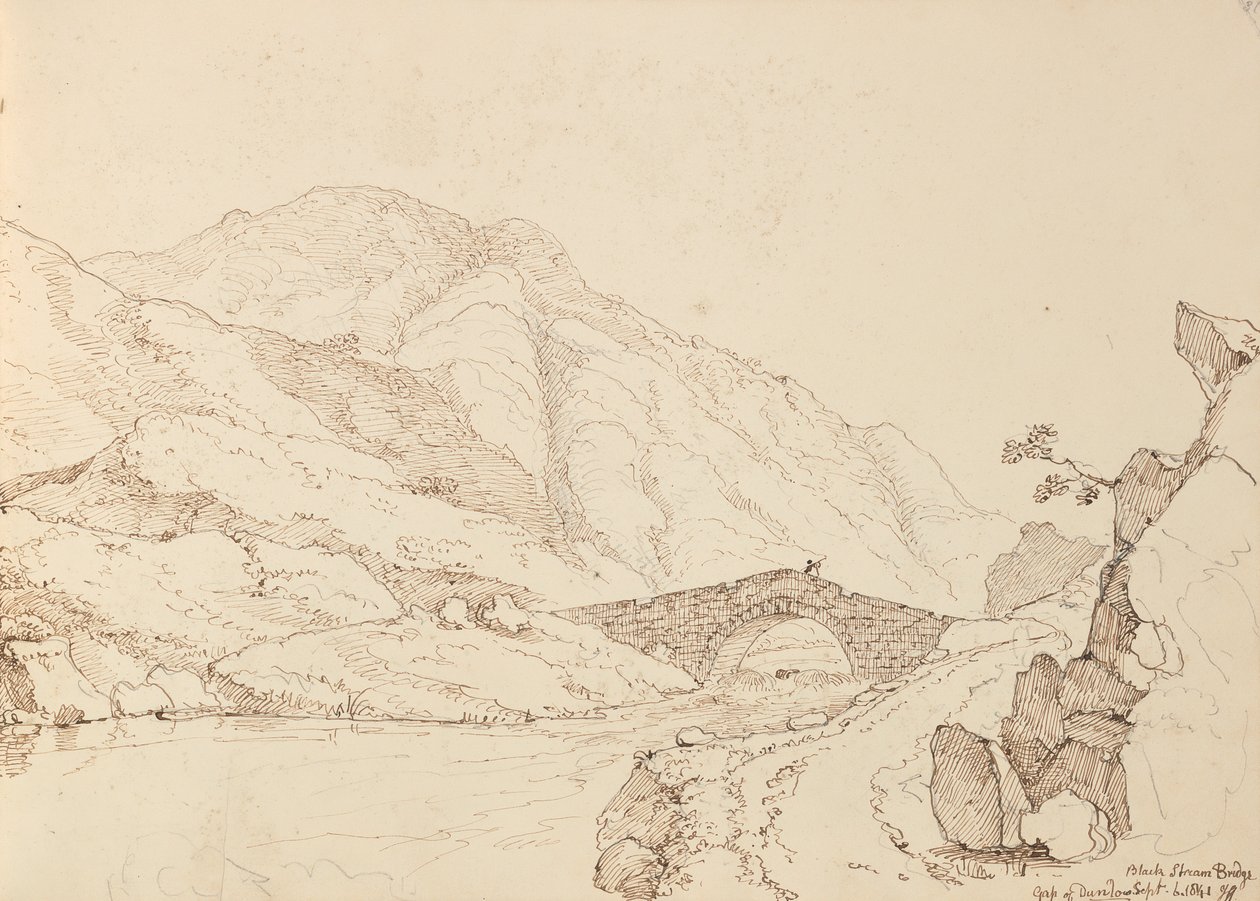 Black Stream Bridge, 6. september 1841 av Capt. Thomas Hastings