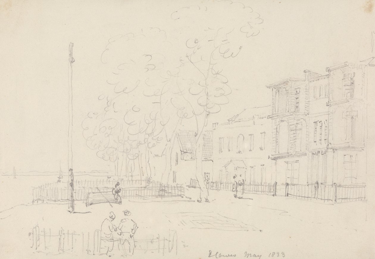 East Cowes, mai 1833 av Capt. Thomas Hastings