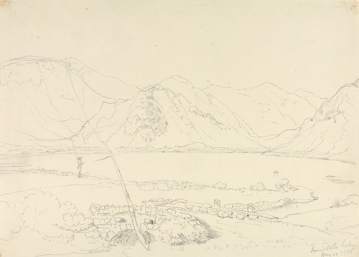 Ennerdale Lake, 10. mai 1836 av Capt. Thomas Hastings