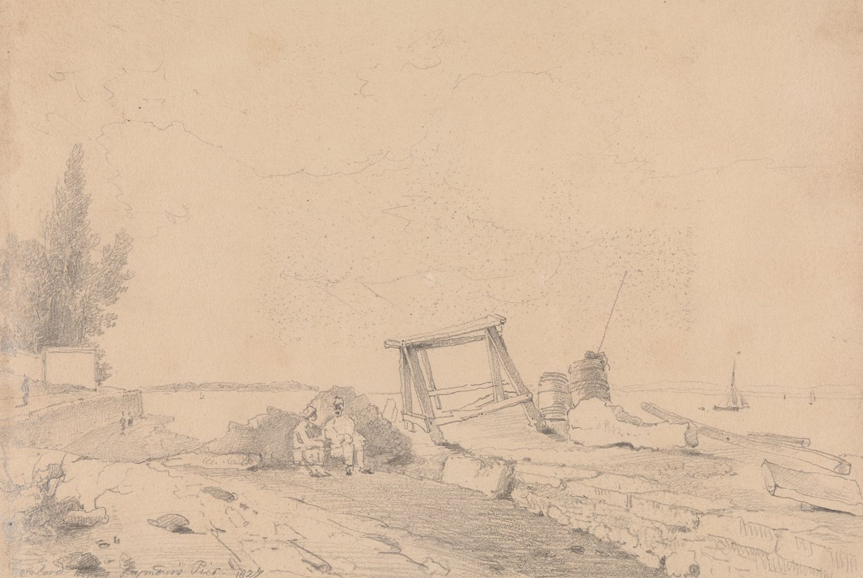 Fra Lord Henry Seymour's Pier, Isle of Wight av Capt. Thomas Hastings
