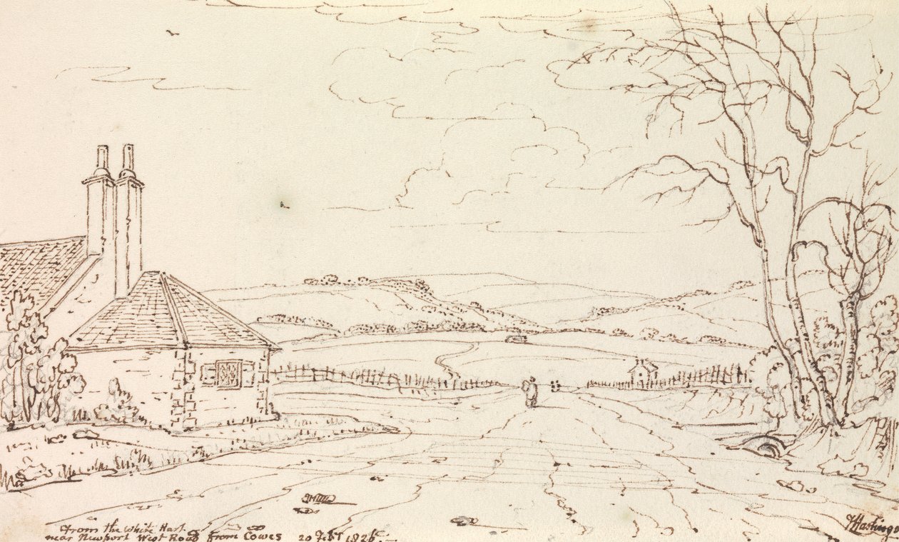 Fra White Hart, 29. februar 1826 av Capt. Thomas Hastings