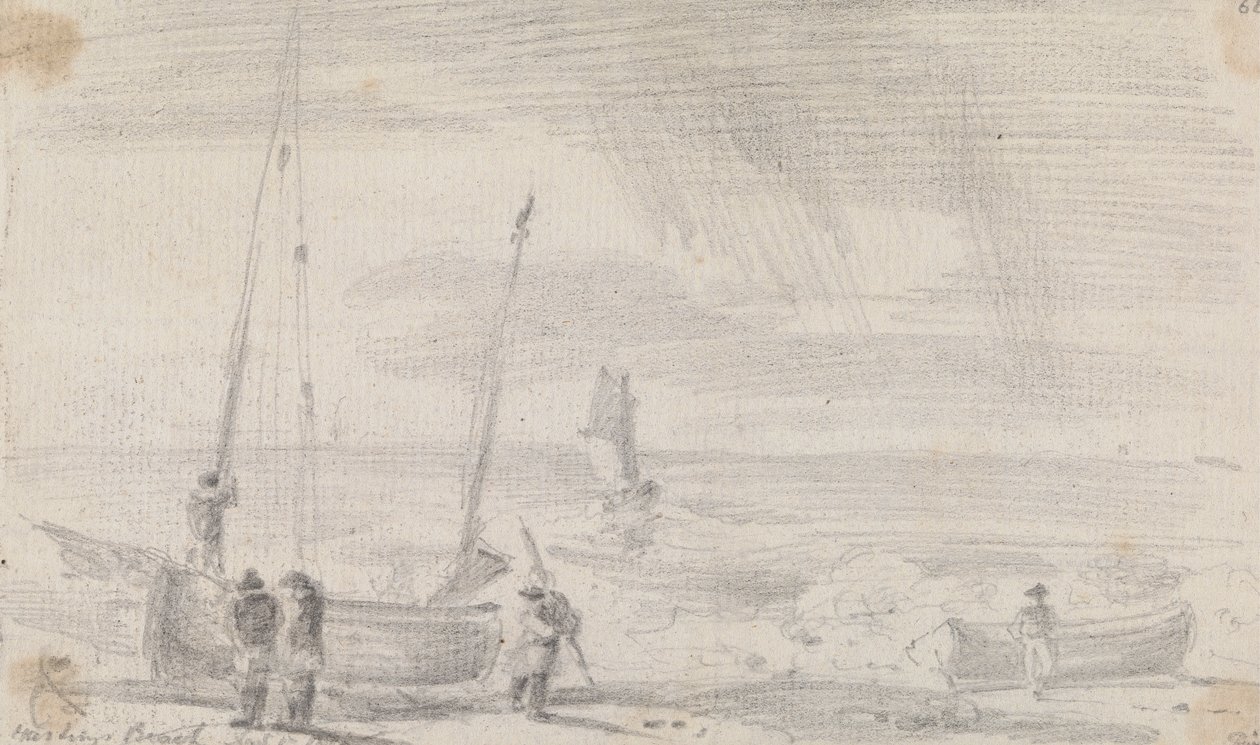 Hastings Beach, 5. november 1815 av Capt. Thomas Hastings