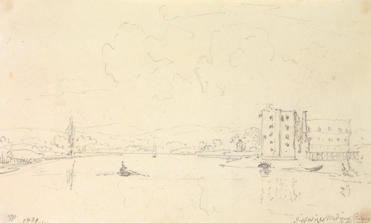 Medina River og Cowes, Isle of Wight av Capt. Thomas Hastings