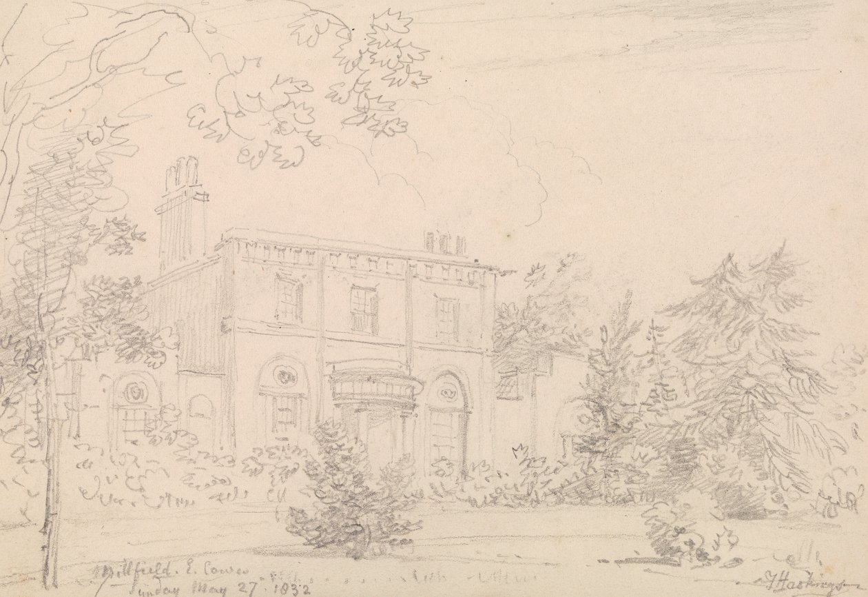 Millfield, East Cowes, søndag 27. mai 1832 av Capt. Thomas Hastings