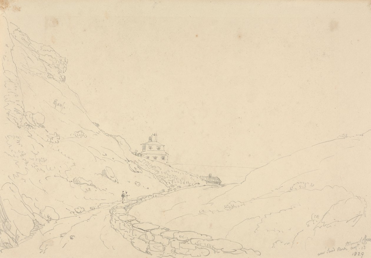Mount Cleves, nær Sandrock, Isle of Wight av Capt. Thomas Hastings