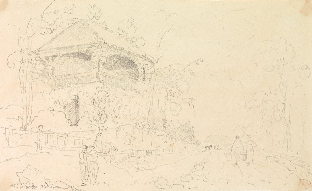 Mr. Wards gamle sommerhus, Isle of Wight av Capt. Thomas Hastings
