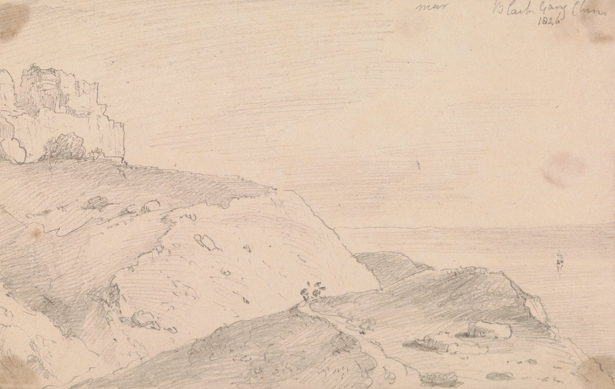 Nær Blackgang Chine av Capt. Thomas Hastings