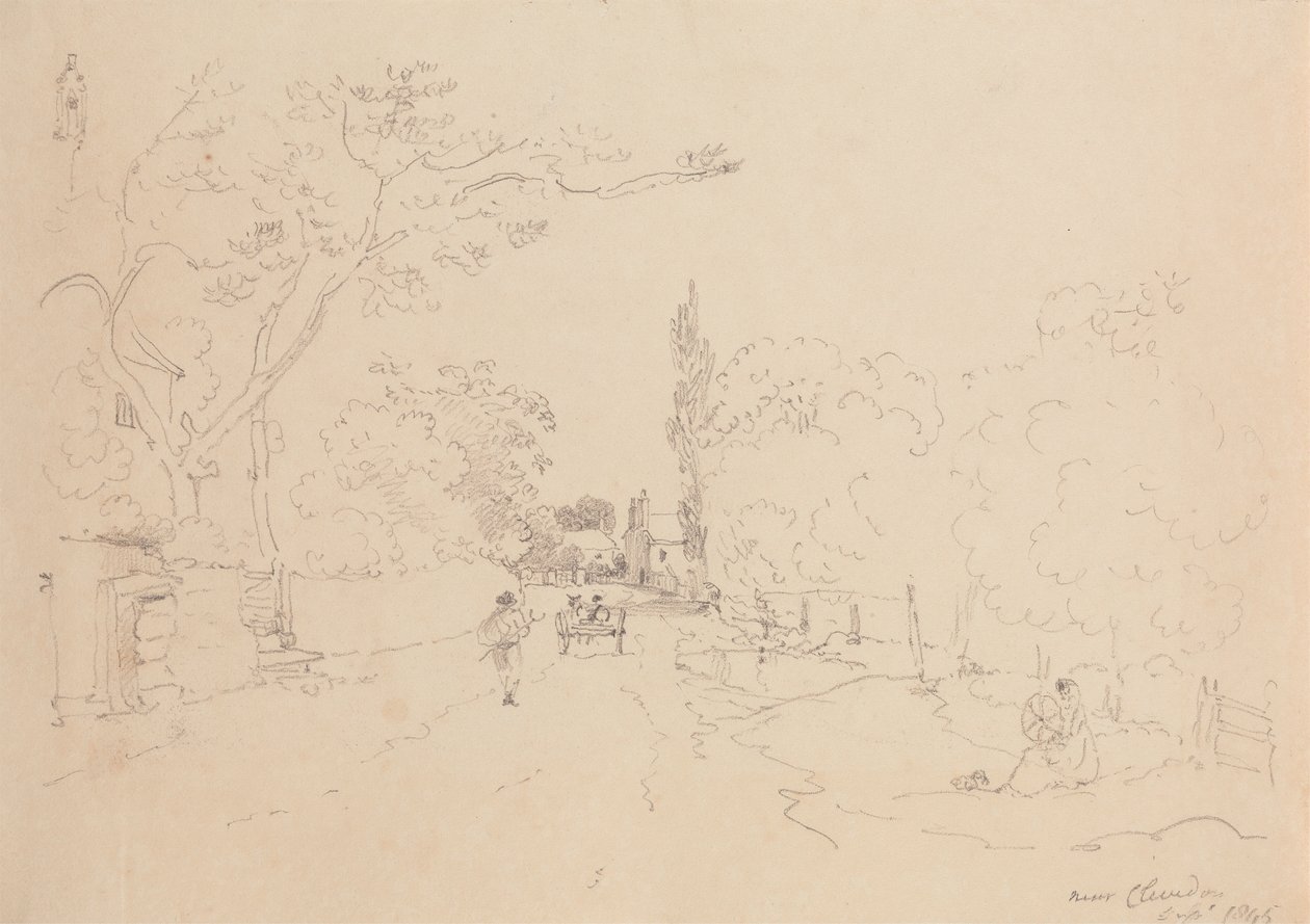 Nær Clevedon, september 1845 av Capt. Thomas Hastings