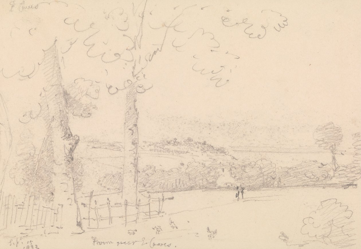 Near East Cowes, 15. september 1832 av Capt. Thomas Hastings