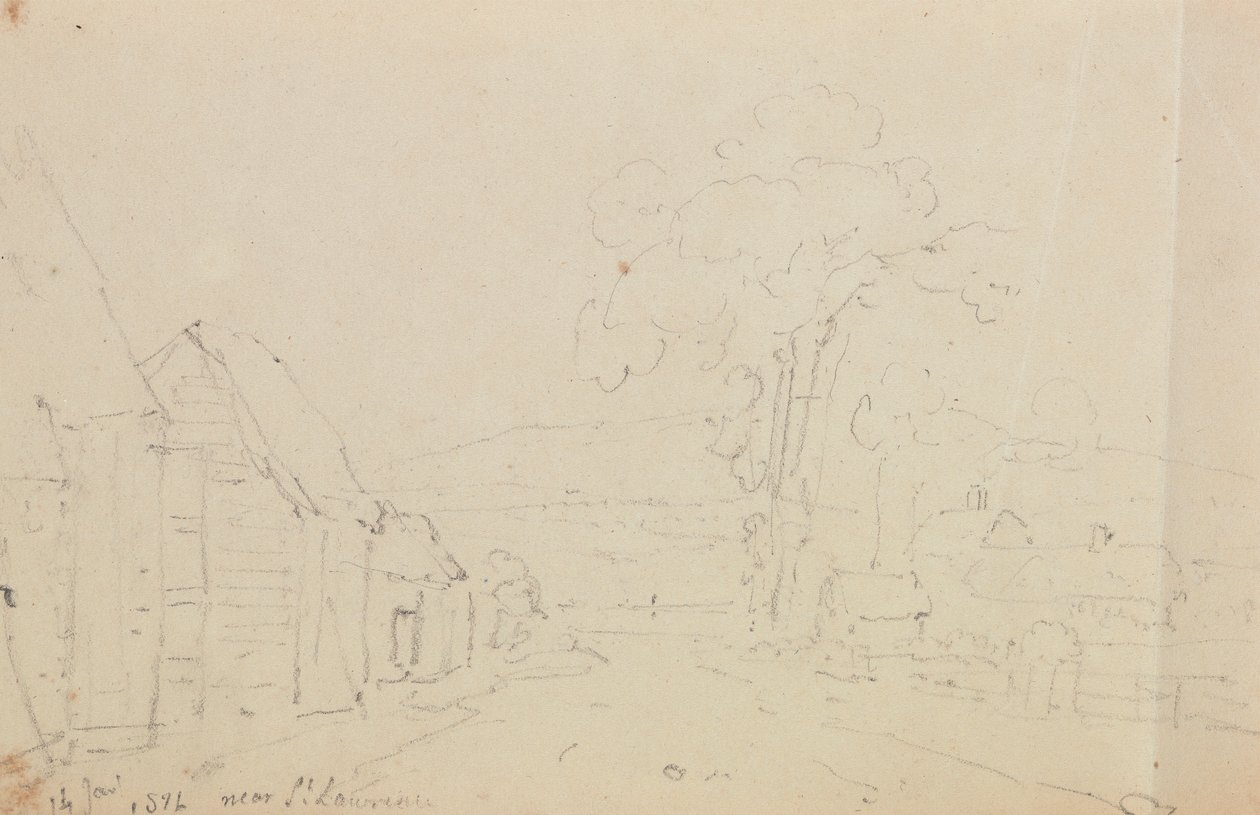 Nær Saint Lawrence, 14. januar 1826 av Capt. Thomas Hastings