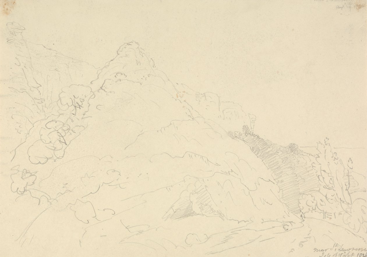 Nær Saint Lawrence, 9. august 1826 av Capt. Thomas Hastings