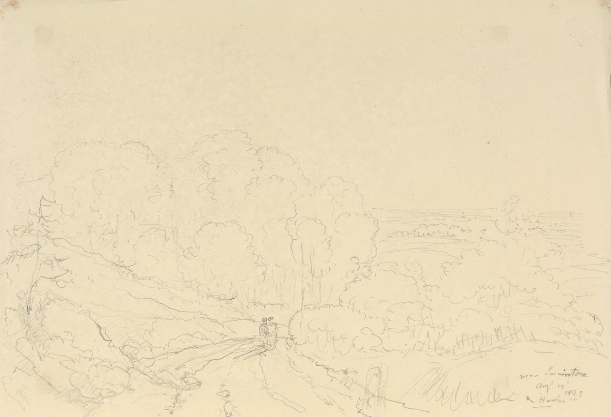 Nær Swainstone, 12. august 1829 av Capt. Thomas Hastings