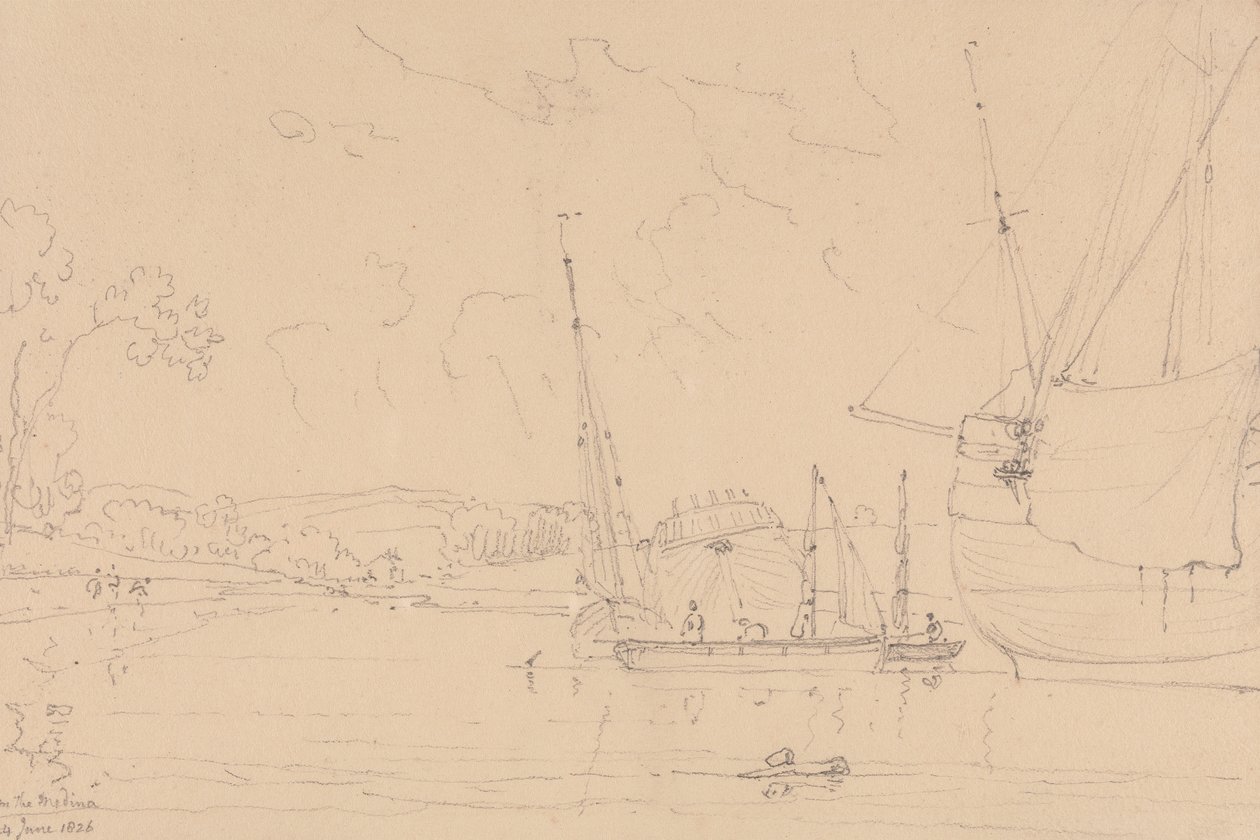 På medinaen, 24. juni 1826 av Capt. Thomas Hastings