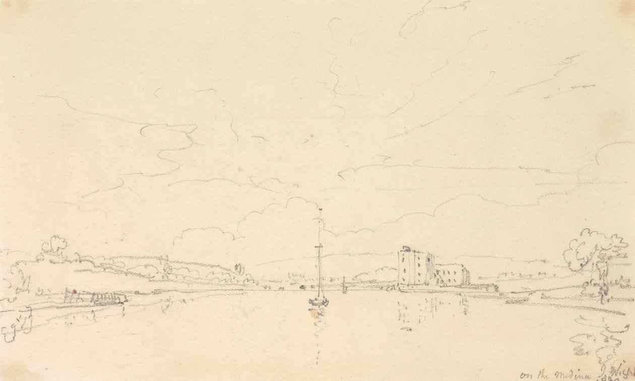 På Medina, Isle of Wight av Capt. Thomas Hastings