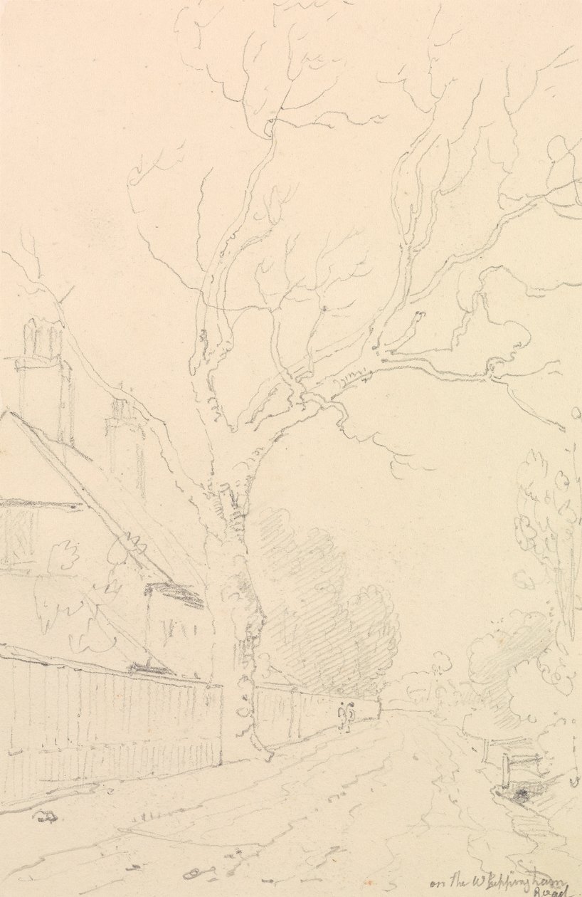 På Whippingham Road, Isle of Wight av Capt. Thomas Hastings