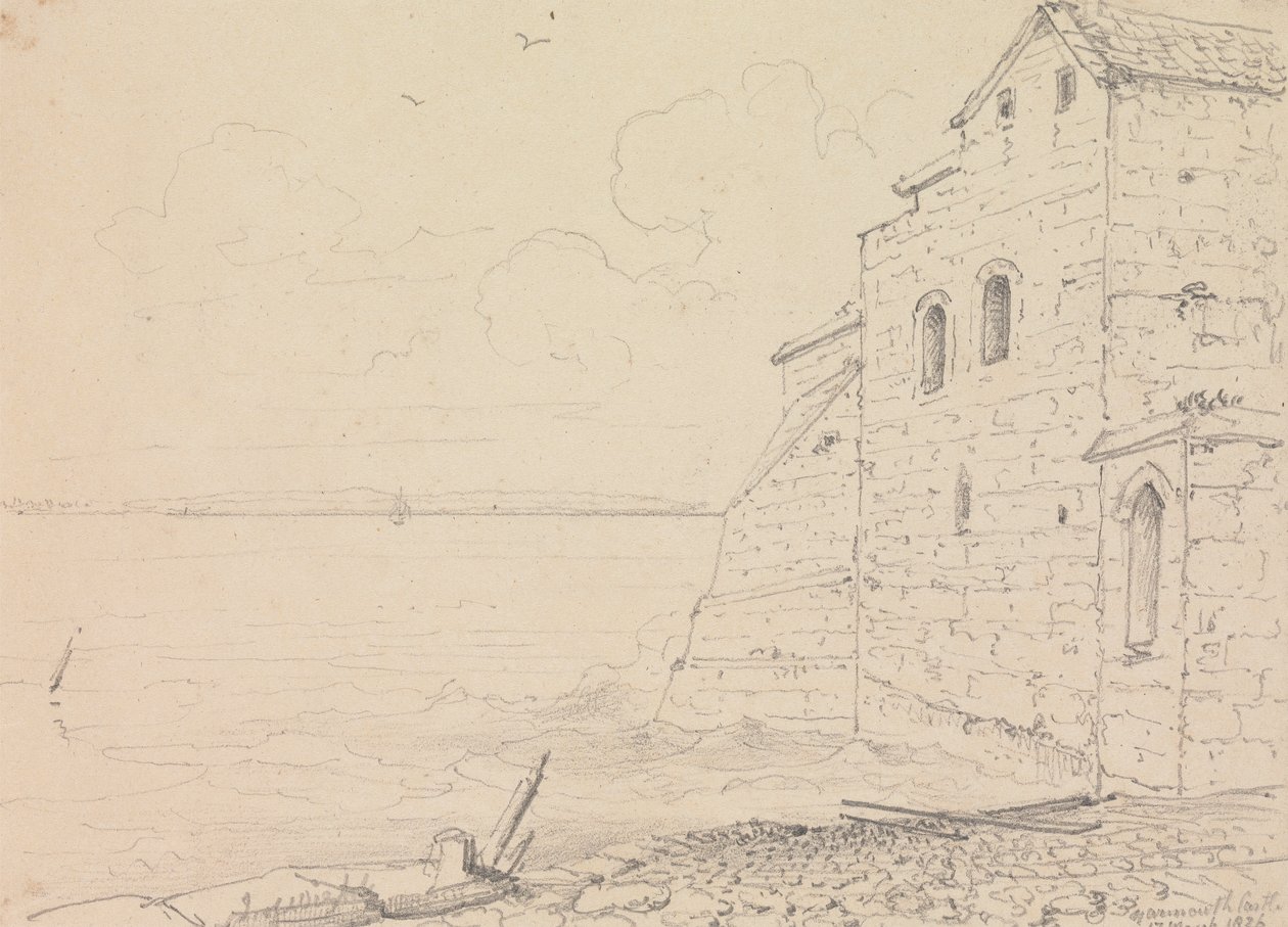 Yarmouth Castle, 17. mars 1826 av Capt. Thomas Hastings