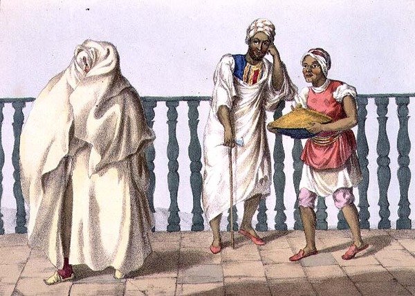 Costume of Tripoli, plate 2 fra 