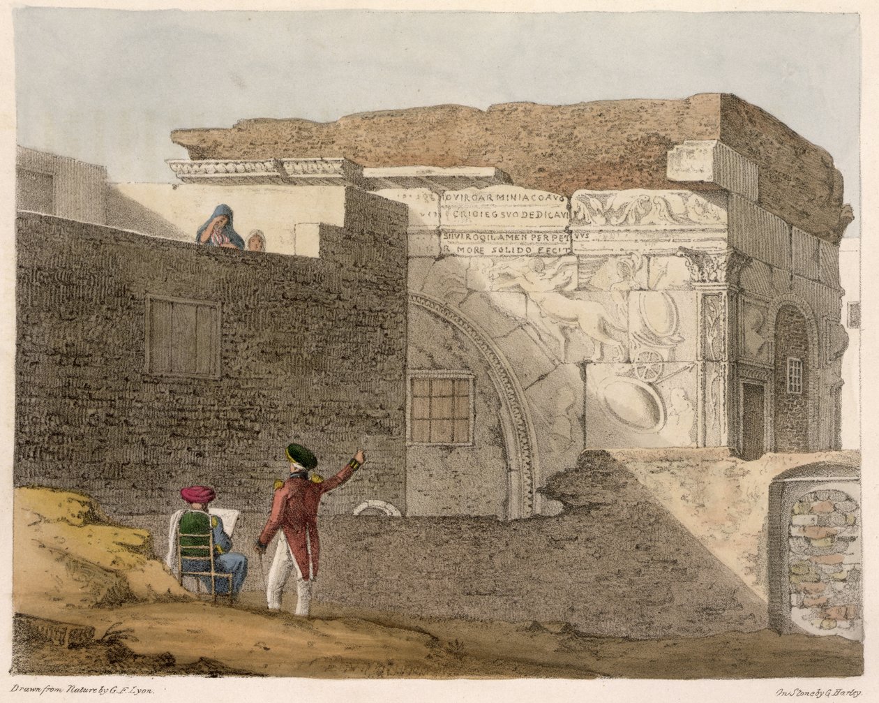 Triumfbuen, Tripoli, plate 4 fra 