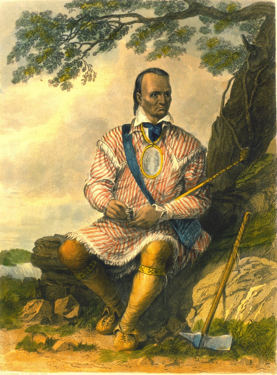 Rød jakke av Captain Seth (after) Eastman